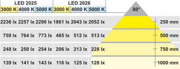 ダウンライト, Loox LED 2025 12 V 下穴 Ø 58 mm (モジュラーデザイン)