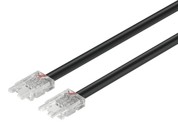 クリップ付き連結ケーブル, ハーフェレ Loox5 LED テープライト 10 mm 4 芯（RGB）用
